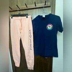 Panama City Beach Sweat Outfit Size:Small